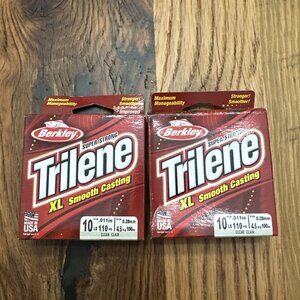Berkley Fishing Line 10lb Test Trilene XL Smooth Casting Strong Clear 110 Yards